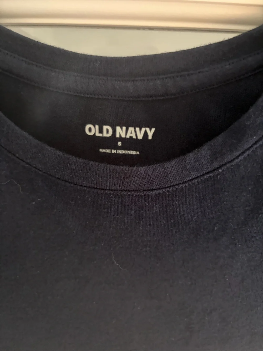 Old Navy Navy Short Sleeve Crewneck Tee - Kids